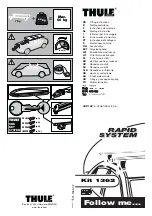 Preview for 1 page of Thule Rapid System 1362 Fitting Instructions Manual