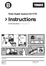 Thule Rapid System 1779 Instructions preview