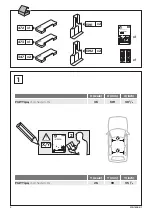 Предварительный просмотр 2 страницы Thule Rapid System 1826 Instructions