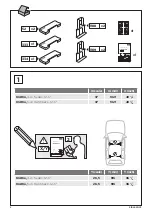 Предварительный просмотр 2 страницы Thule Rapid System Kit 1659 Instructions