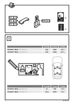 Preview for 2 page of Thule Rapid System Kit 1850 Instructions