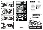 Предварительный просмотр 1 страницы Thule RAPID TRACKER 4719 Fitting Instructions