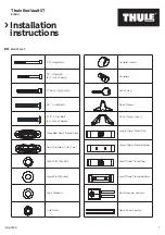 Preview for 1 page of Thule RodVault ST Installation Instructions Manual