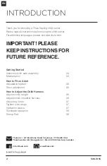 Preview for 2 page of Thule Sapling Instructions Manual