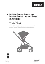 Thule Sleek 11000001 Instructions Manual preview