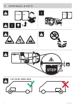 Preview for 4 page of Thule SlideOut G2 12V Ford Transit 2015 Installation Instructions Manual