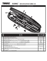 Preview for 1 page of Thule Sonic 633 Installation Instruction