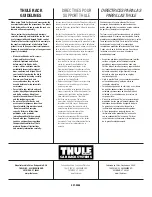 Предварительный просмотр 5 страницы Thule Specialty Carrier 758 Installation Instructions