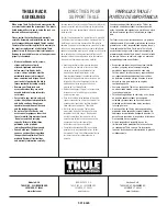 Предварительный просмотр 6 страницы Thule TK8 Installation Instructions Manual