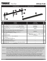 Preview for 1 page of Thule TracRac SR Manual