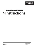 Thule Urban Glide Bassinet Instructions Manual preview