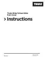 Предварительный просмотр 1 страницы Thule Urban Glide Instructions Manual