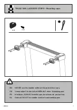 Preview for 7 page of Thule Van Ladder 9 Steps Instructions Manual