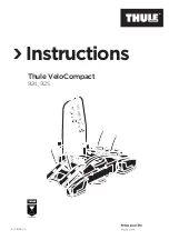 Thule VeloCompact 924 Instructions Manual preview