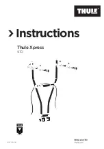 Thule Xpress 970 Instructions Manual preview