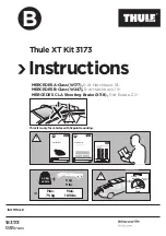 Thule XT 3173 Instructions предпросмотр