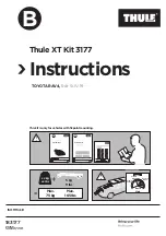 Thule XT 3177 Instructions Manual предпросмотр