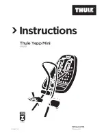 Thule Yepp Mini Instructions Manual preview