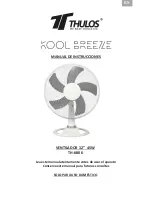 Thulos KOOL BREEZE TH-KB06 User Manual preview