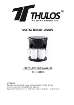 Предварительный просмотр 5 страницы Thulos TH-CM03 Instruction Manual