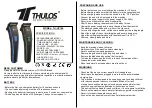 Предварительный просмотр 2 страницы Thulos TH-CP106 Quick Start Manual