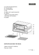 Предварительный просмотр 5 страницы Thulos TH-HE09L Instruction Manual