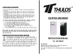 Предварительный просмотр 3 страницы Thulos TH - MC50GR Instruction Manual