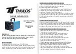 Preview for 3 page of Thulos TH-OZG004 Instruction Manual