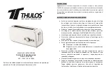 Preview for 1 page of Thulos TH-TV751 Instruction Manual