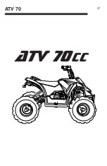 Preview for 44 page of Thumpstar ATV 125CC Owner'S Manual