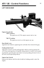 Preview for 59 page of Thumpstar ATV 125CC Owner'S Manual