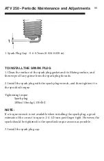 Preview for 97 page of Thumpstar ATV 125CC Owner'S Manual