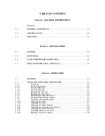 Preview for 4 page of Thunder Scientific 5A-1MP Owner'S Operation And Maintenance Manual