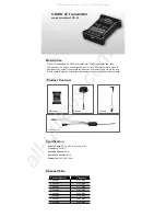 THUNDER TIGER 2ADKO-A-8-200 User Manual preview