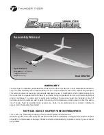 Предварительный просмотр 1 страницы THUNDER TIGER 4385-F00 Assembly Manual