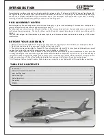 Preview for 2 page of THUNDER TIGER Agusta A109 Assembly Manual