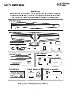 Preview for 4 page of THUNDER TIGER Cloud Dancer 40 ARF TTR4542 Assembly Manual