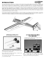 Preview for 2 page of THUNDER TIGER Cloud Dancer 60 ARF Assembly Manual