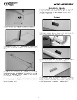 Preview for 6 page of THUNDER TIGER Cloud Dancer 60 ARF Assembly Manual