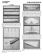 Preview for 10 page of THUNDER TIGER Cloud Dancer 60 ARF Assembly Manual