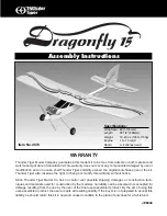 THUNDER TIGER Dragonfly 15 Assembly Instructions Manual preview