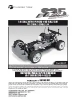 THUNDER TIGER EB-4 S2.5 6242-F Instruction Manual & Parts Catalogue предпросмотр