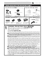 Preview for 3 page of THUNDER TIGER ER-4 G3 402-A Instruction Manual & Parts Catalogue