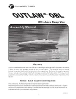 Предварительный просмотр 1 страницы THUNDER TIGER Outlaw JR. OBL 5123 Assembly Manual