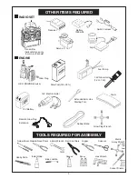 Предварительный просмотр 5 страницы THUNDER TIGER Raptor 50 V2 kit Manual