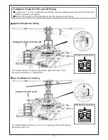 Предварительный просмотр 23 страницы THUNDER TIGER Raptor 50 V2 kit Manual