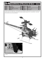 Preview for 34 page of THUNDER TIGER Raptor 60 Assembly And Maintenance Manual