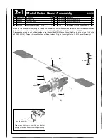 Preview for 23 page of THUNDER TIGER Raptor 90 3D Assembly And Maintenance Manual