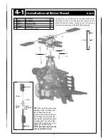 Preview for 31 page of THUNDER TIGER Raptor 90 3D Assembly And Maintenance Manual