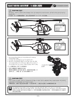 Preview for 14 page of THUNDER TIGER Raptor E300 md Instruction Manual